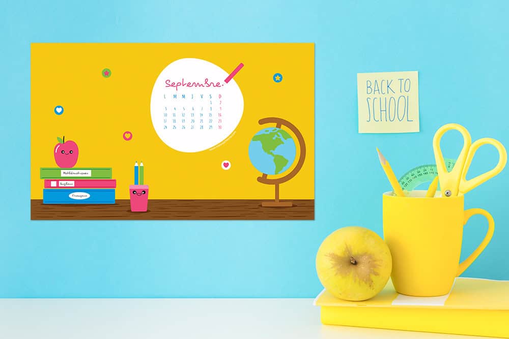 Calendrier de Septembre 2018 (Freebies & Printable) 4 Calendrier de septembre 2018 à télécharger