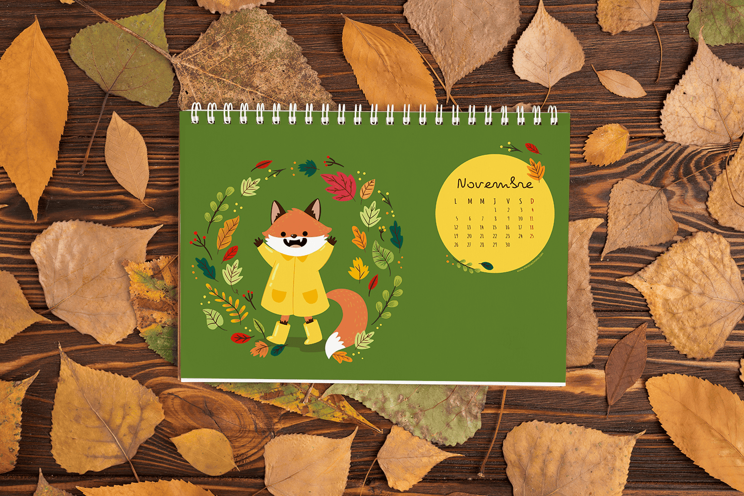 Calendrier de Novembre 2018 (Freebies & Printable) 4 Calendrier de novembre 2018 à télécharger