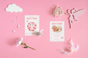Création sur-mesure : Formule Graine 4 fairepart suzie