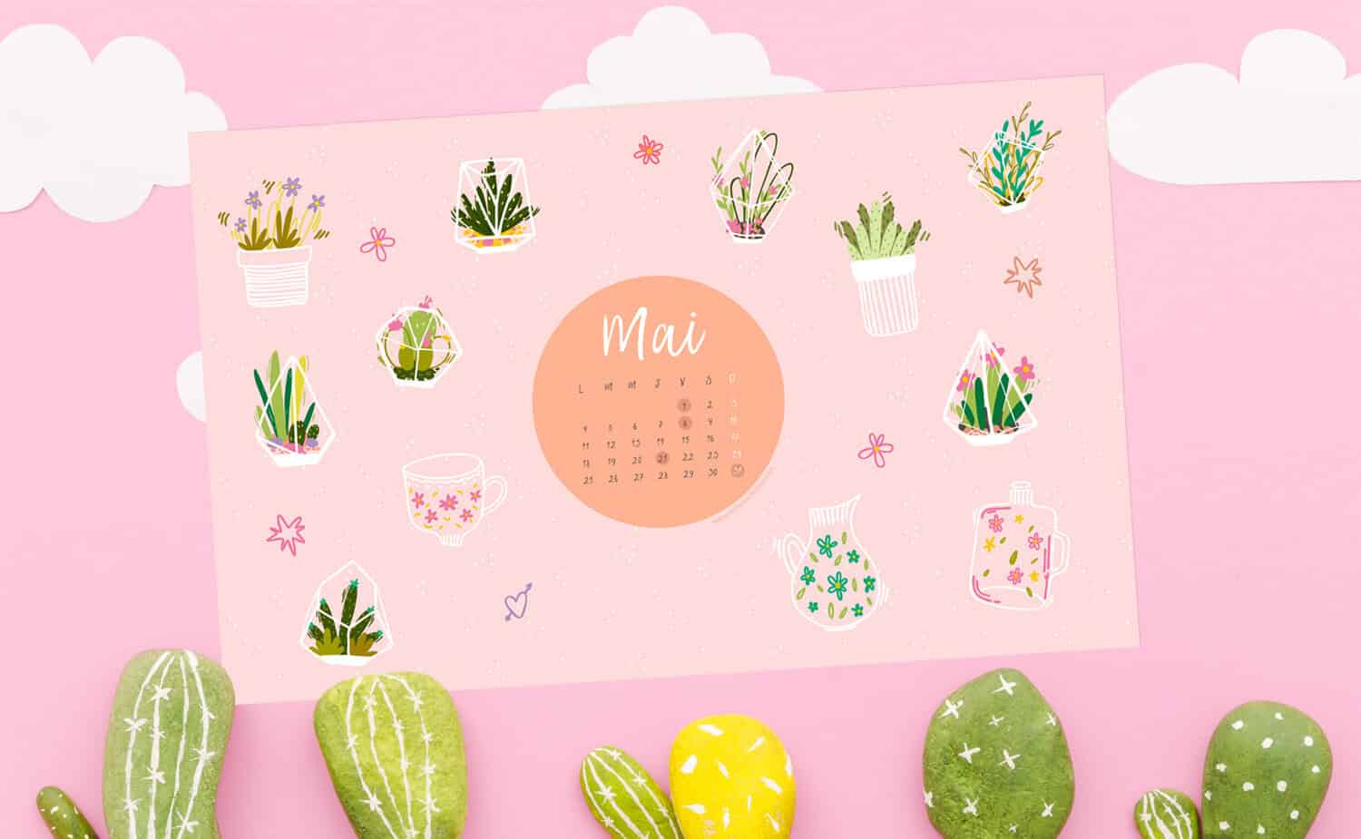 Calendrier de Mai 2020 + coloriage à imprimer (Freebies & Printable) 6 Calendrier de mai 2020 + coloriage à imprimer (Freebies & Printable)