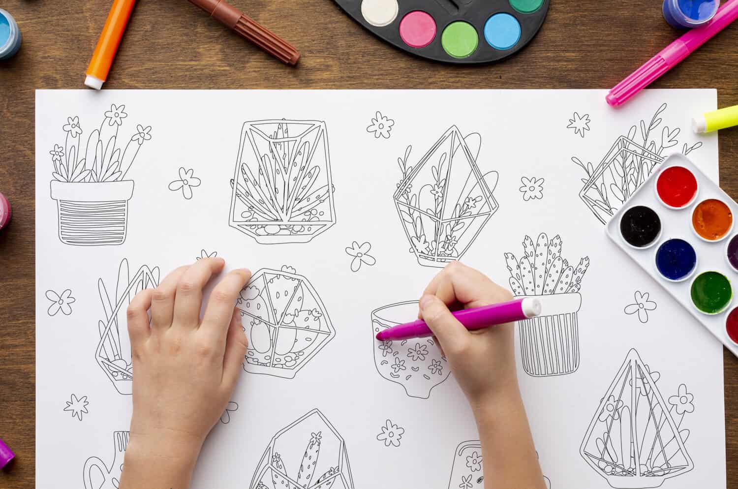 Calendrier de Mai 2020 + coloriage à imprimer (Freebies & Printable) 7 Coloriage à imprimer (Freebies & Printable)