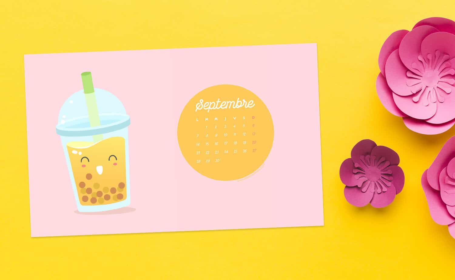 Calendrier de Septembre 2020 (Freebies & Printable) 4 Calendrier de Septembre 2020