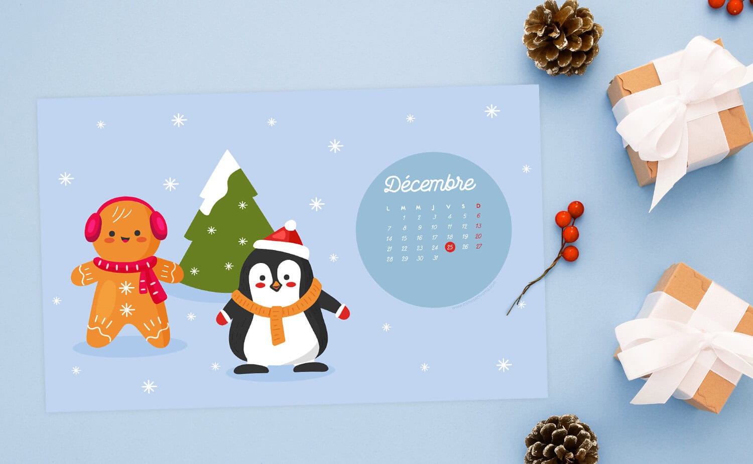 Calendrier de Décembre 2020 (Freebies & Printable) 4 Calendrier de Décembre 2020 + coloriage à imprimer (Freebies & Printable)