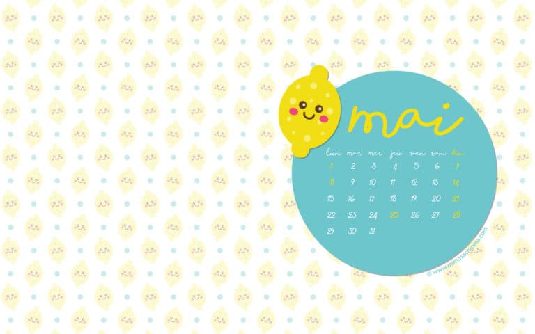Calendrier de Mai 2017 (Freebies & Printable) 5 Calendrier de Mai 2017 (Freebies & Printable)