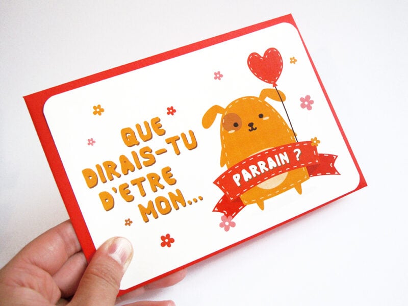 Carte à gratter demande de parrain/marraine – Image 4