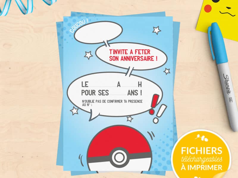 Kit anniversaire Pokémon
