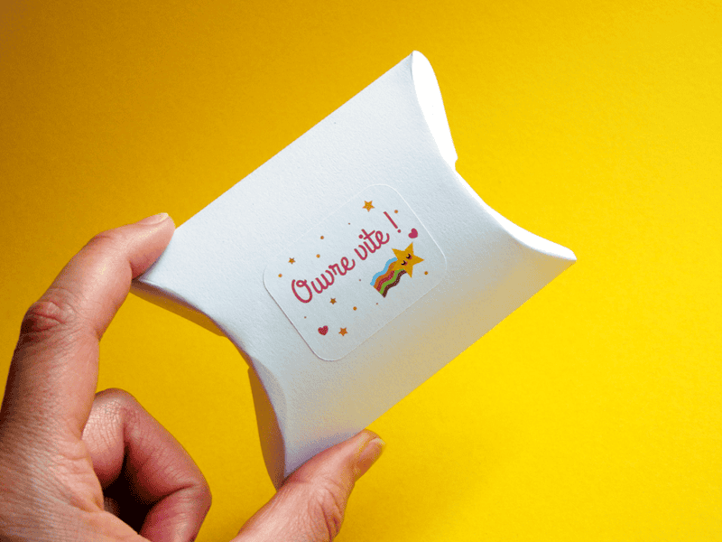 Badge ou magnet personnalisé pour demande de marraine – Image 7