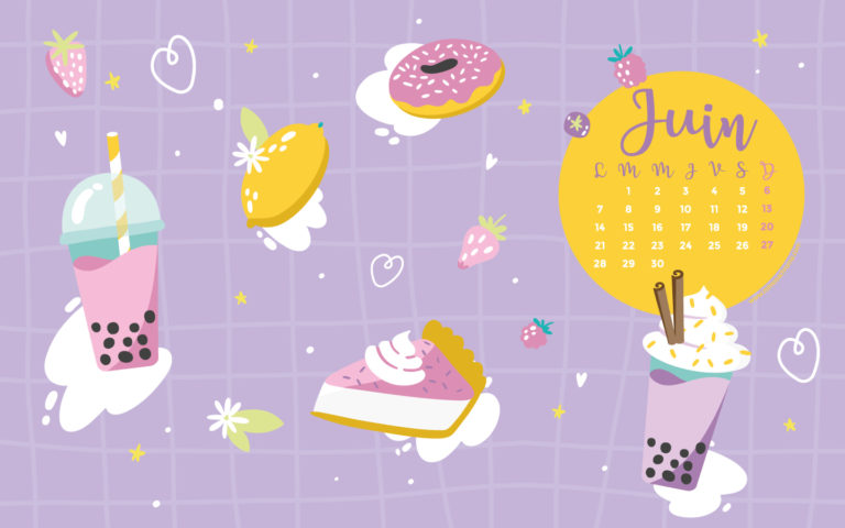 Calendrier de Juin 2021 à télécharger