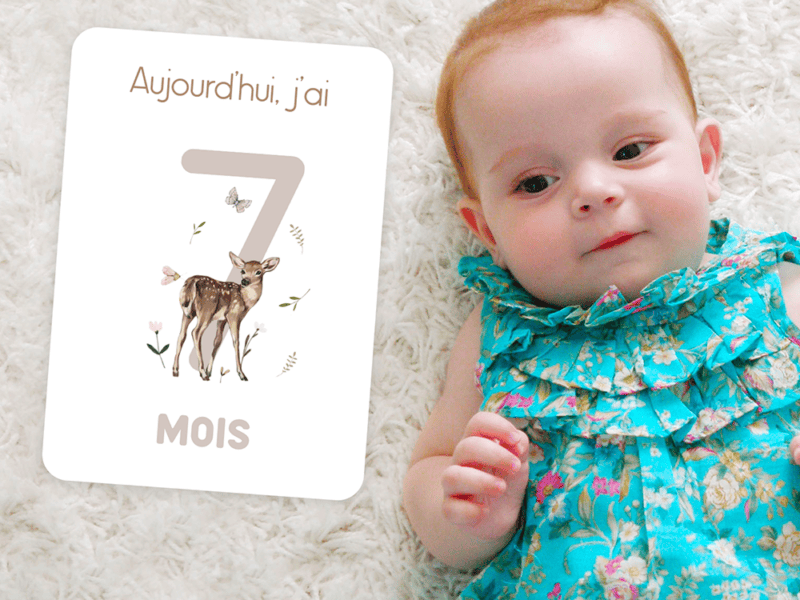 Cartes étapes de la vie de bébé – Cadeau de naissance, cadeau future maman, cadeau bébé Cartes étapes de la vie de bébé - Cadeau de naissance, cadeau future maman, cadeau bébé