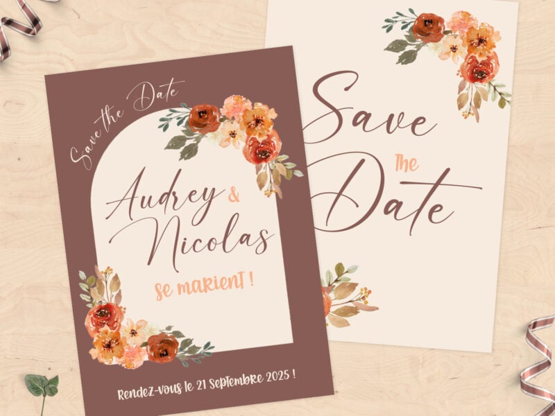 "Save the Date" - Collection Automne